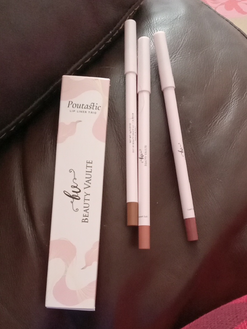 Beauty Vaulte Poutastic Lip Liner Trio - Pink, Brown, Mauve